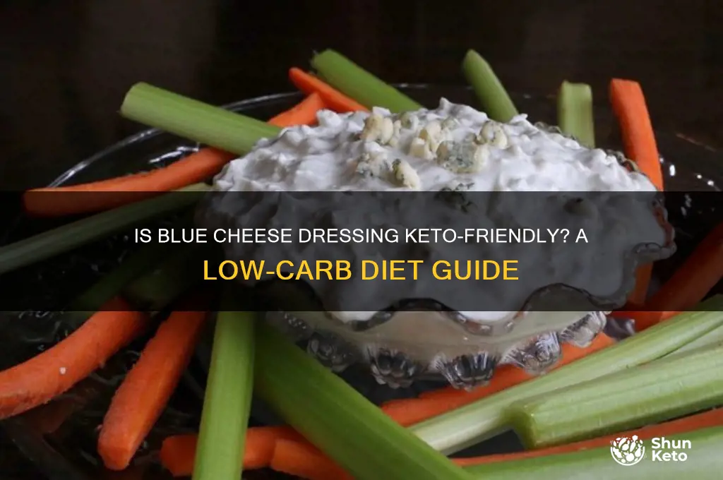 can you have blue cheese dressing on keto