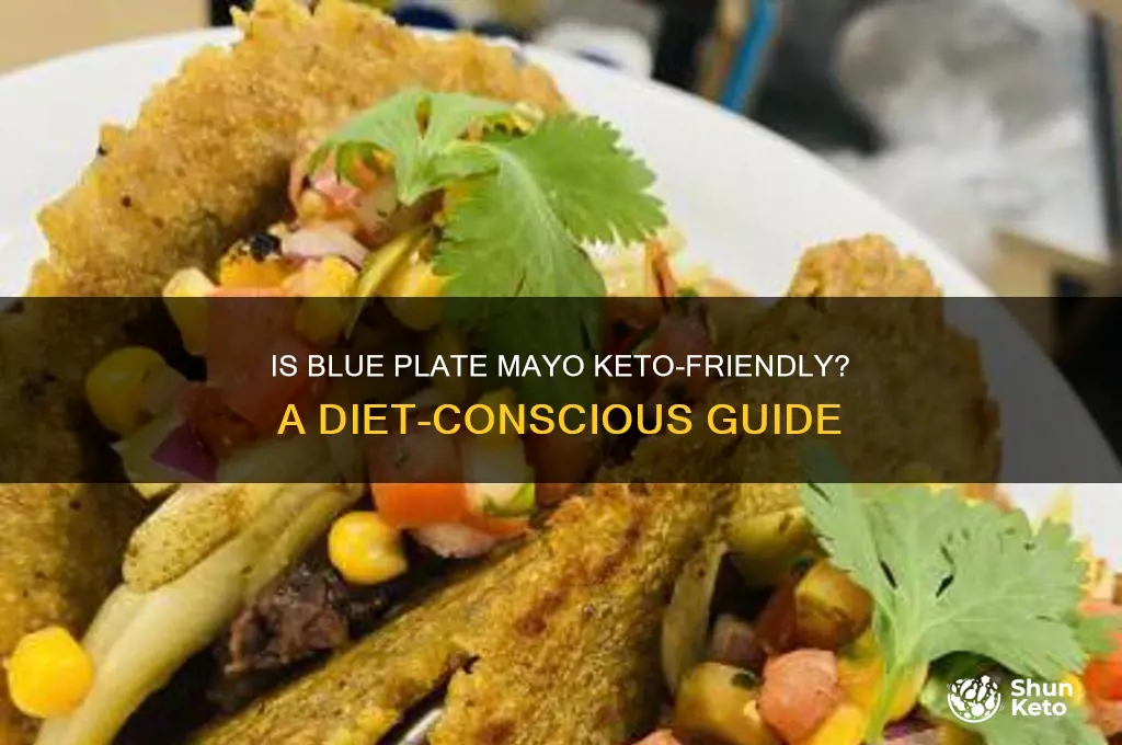 can you have blue plate mayo on keto
