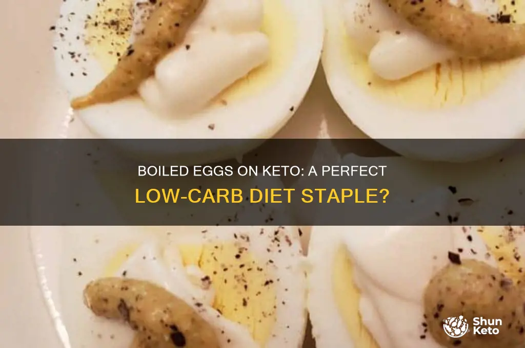 can you have boiled eggs on keto diet