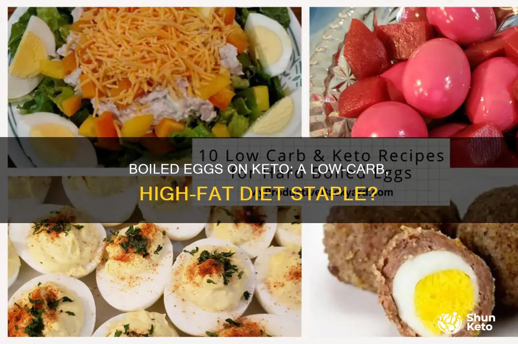 can you have boiled eggs on keto