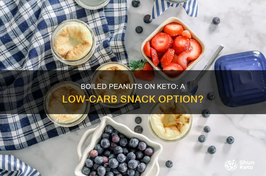 can you have boiled peanuts on keto diet