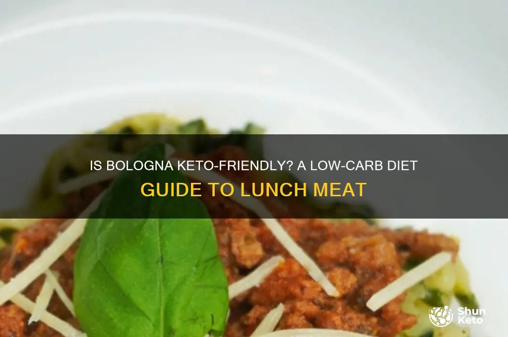 can you have bologna on keto