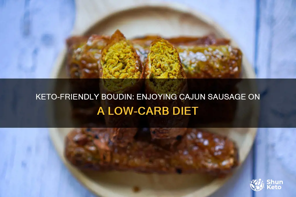 can you have boudin on keto
