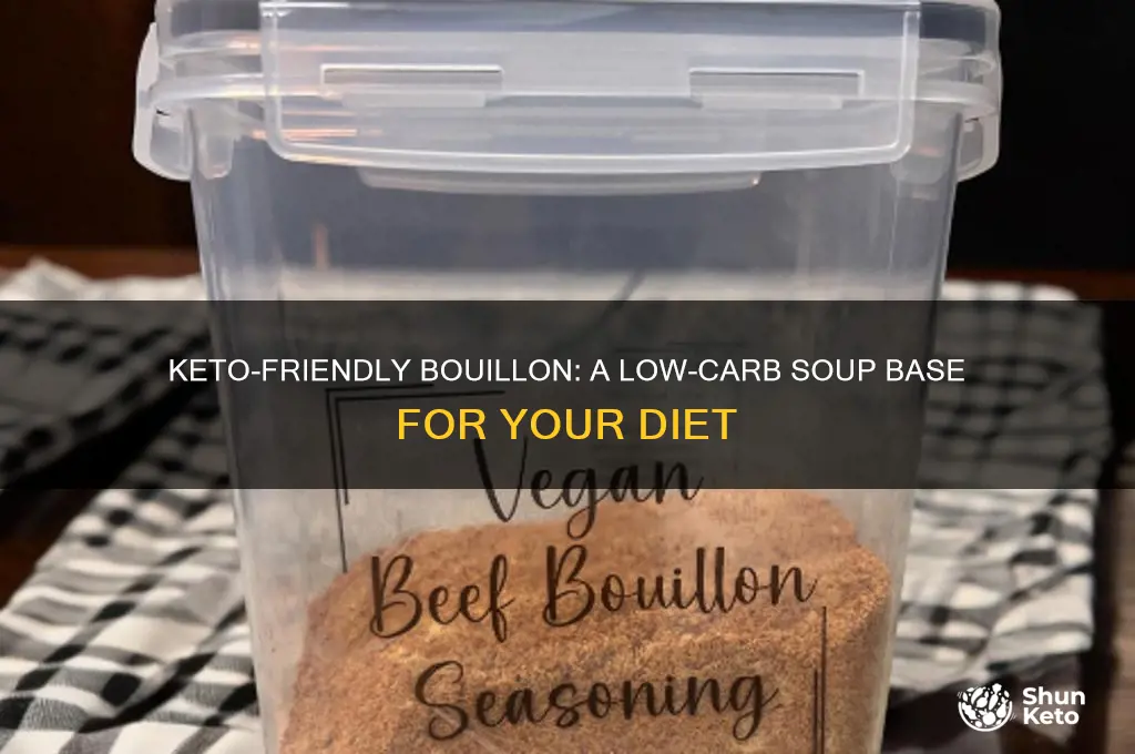 can you have bouillon on keto