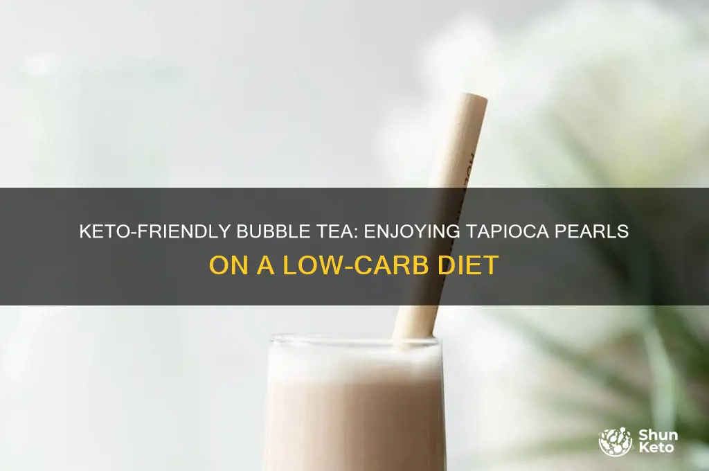 can you have bubble tea on keto