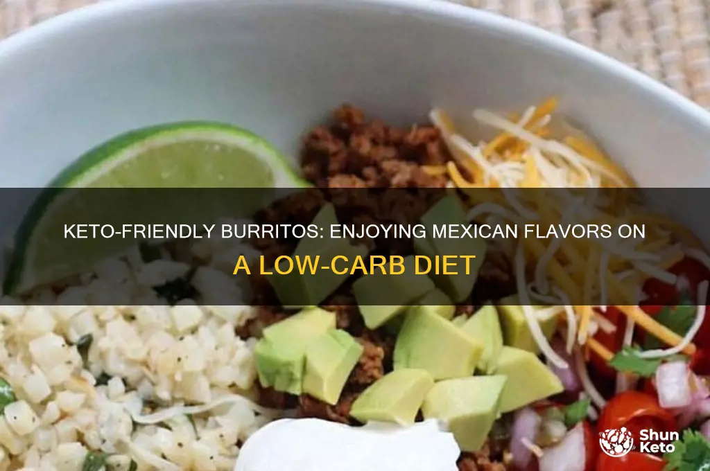 can you have burritos on the keto diet