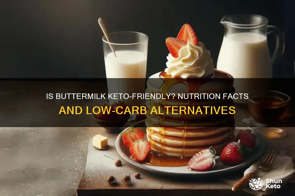 can you have buttermilk on keto