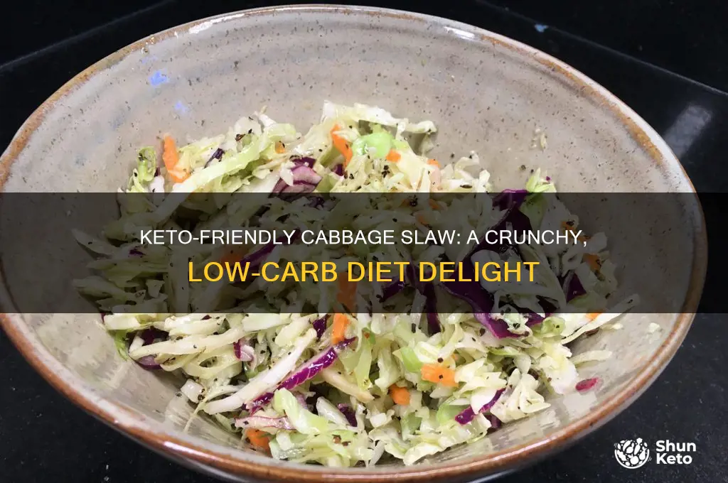 can you have cabbage slaw on keto diet