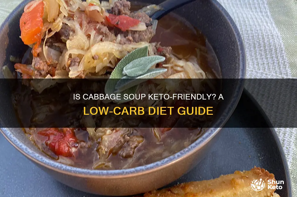 can you have cabbage soup on keto