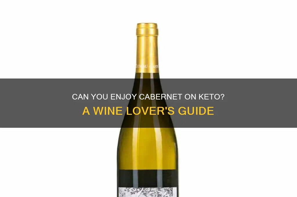 can you have cabernet on keto