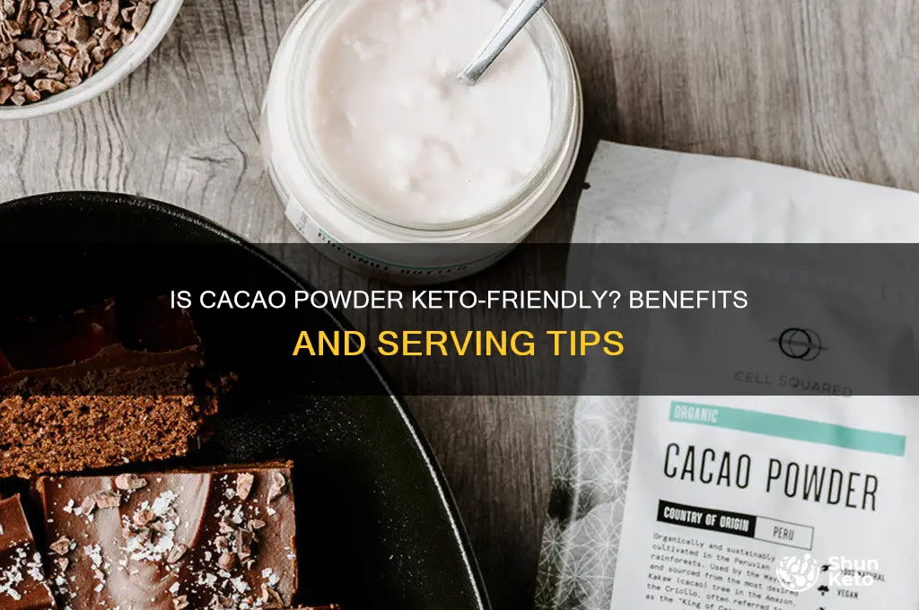 can you have cacao powder on keto diet