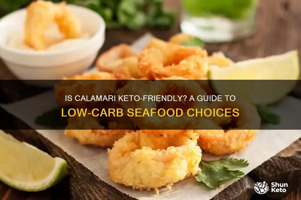 can you have calamari on keto