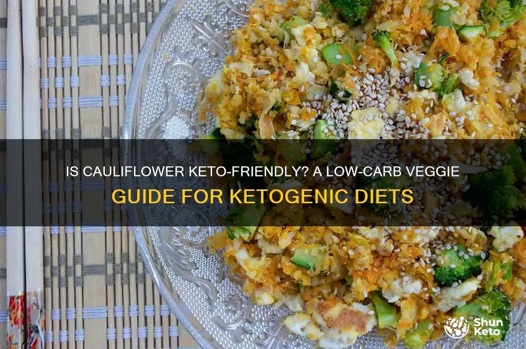 can you have califlower on keto