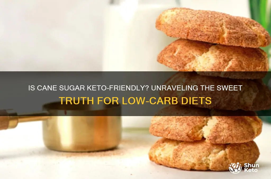 can you have cane sugar on a keto diet