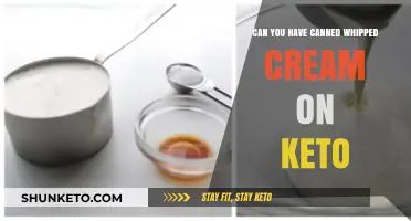 Keto-Friendly Whipped Cream: Can Canned Versions Fit Your Low-Carb Diet?