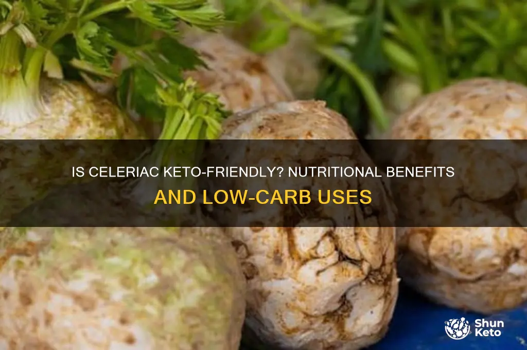 can you have celeriac on keto