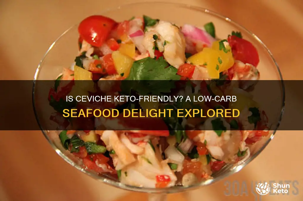 can you have ceviche on keto