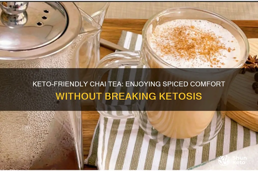 can you have chai tea on keto