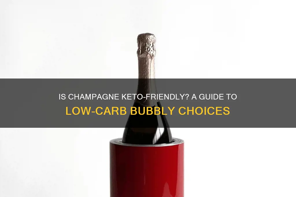 can you have champagne on keto diet
