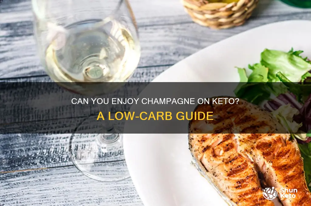 can you have champagne on keto