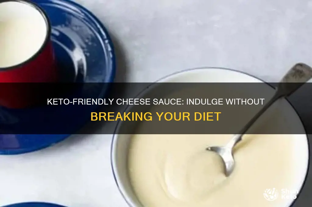 can you have cheese sauce on keto
