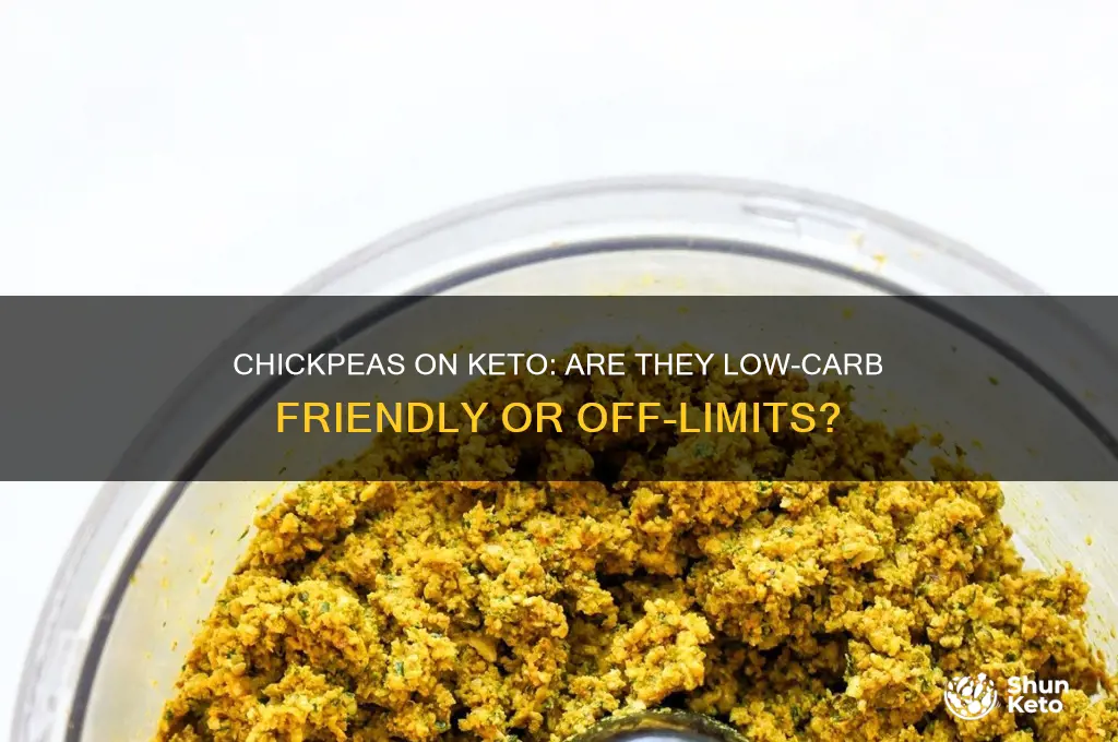 can you have chick peas on keto