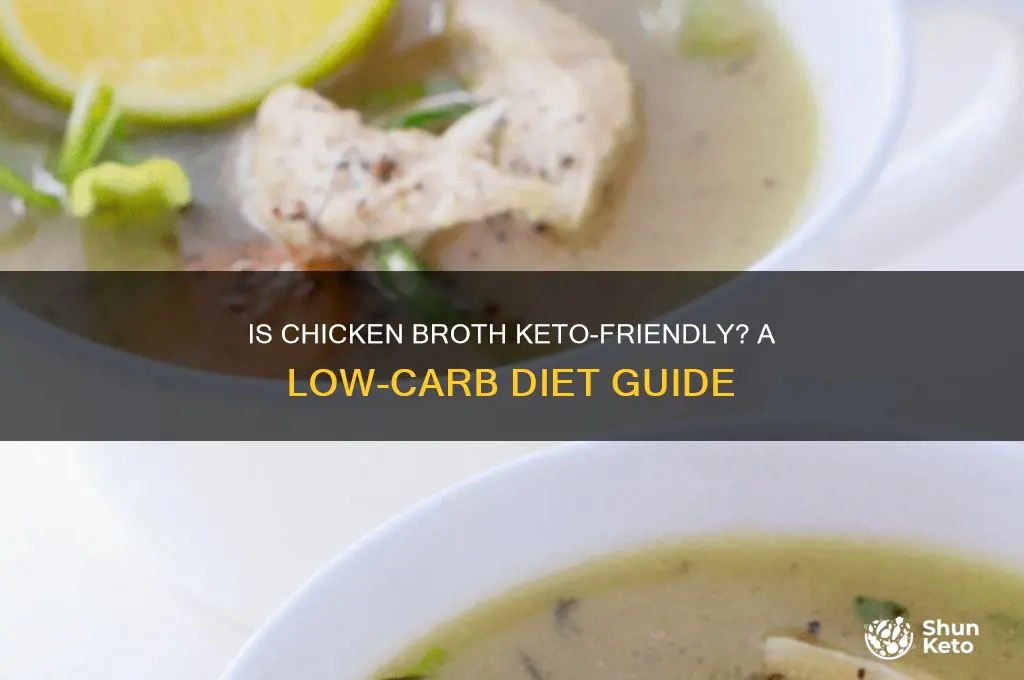 can you have chicken broth on keto diet