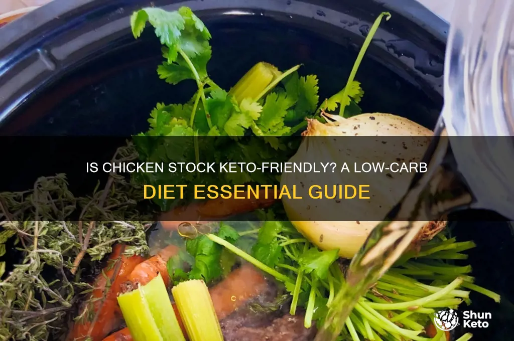 can you have chicken stock on keto diet