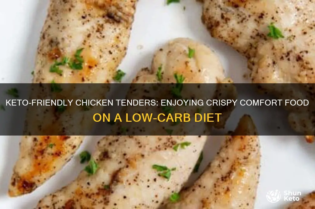 can you have chicken tenders on keto