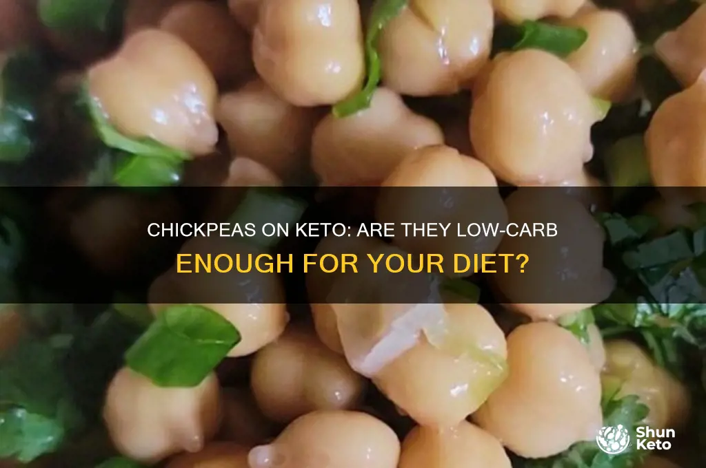 can you have chickpeas on keto