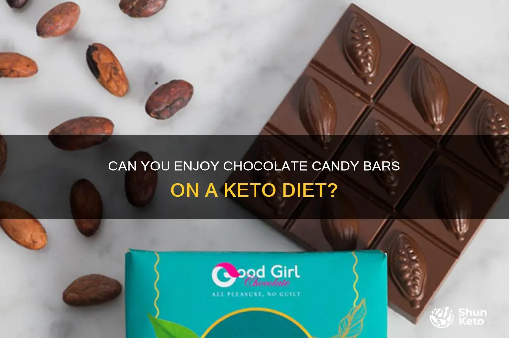 can you have choc candy bar on keto