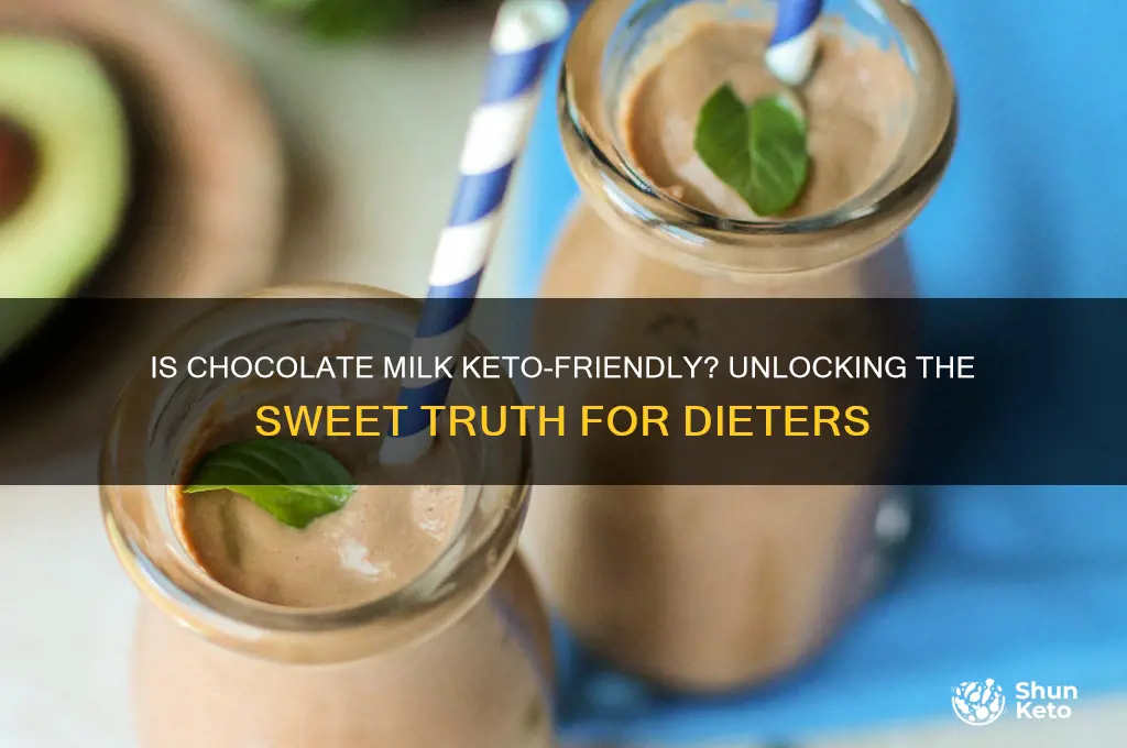 can you have chocolate milk on keto