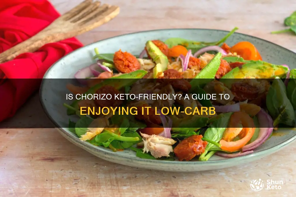 can you have chorizo on keto