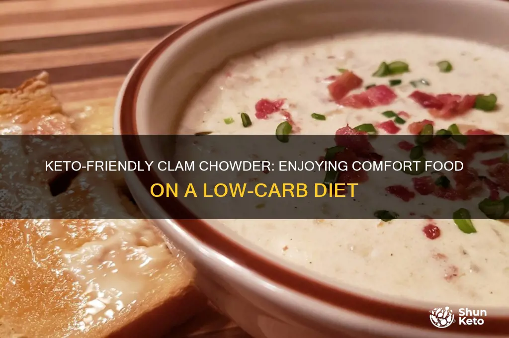 can you have clam chowder on keto diet