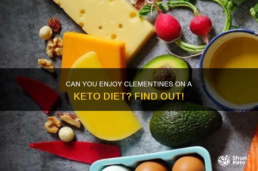 can you have clementines on keto