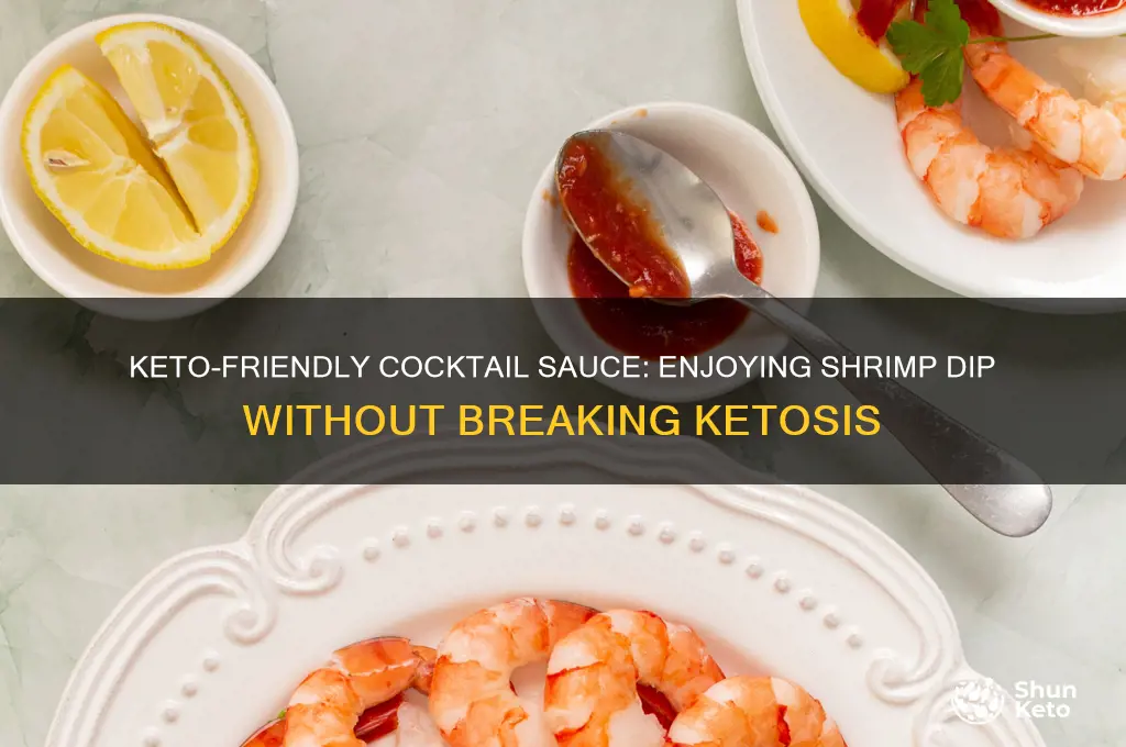 can you have cocktail sauce on keto diet