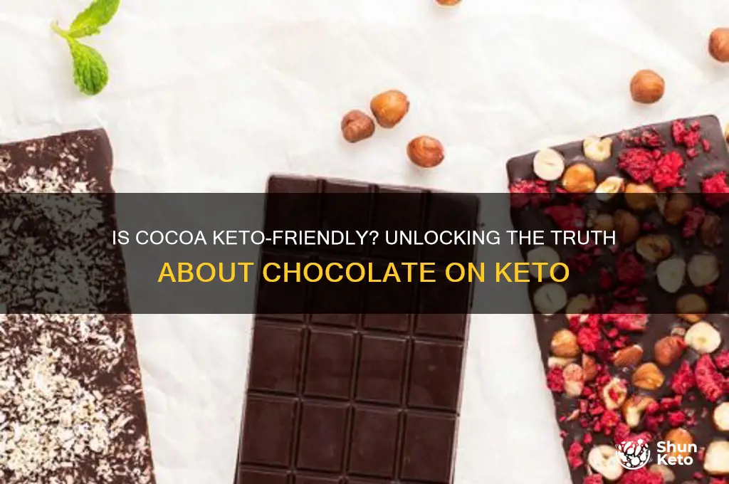can you have cocoa on keto