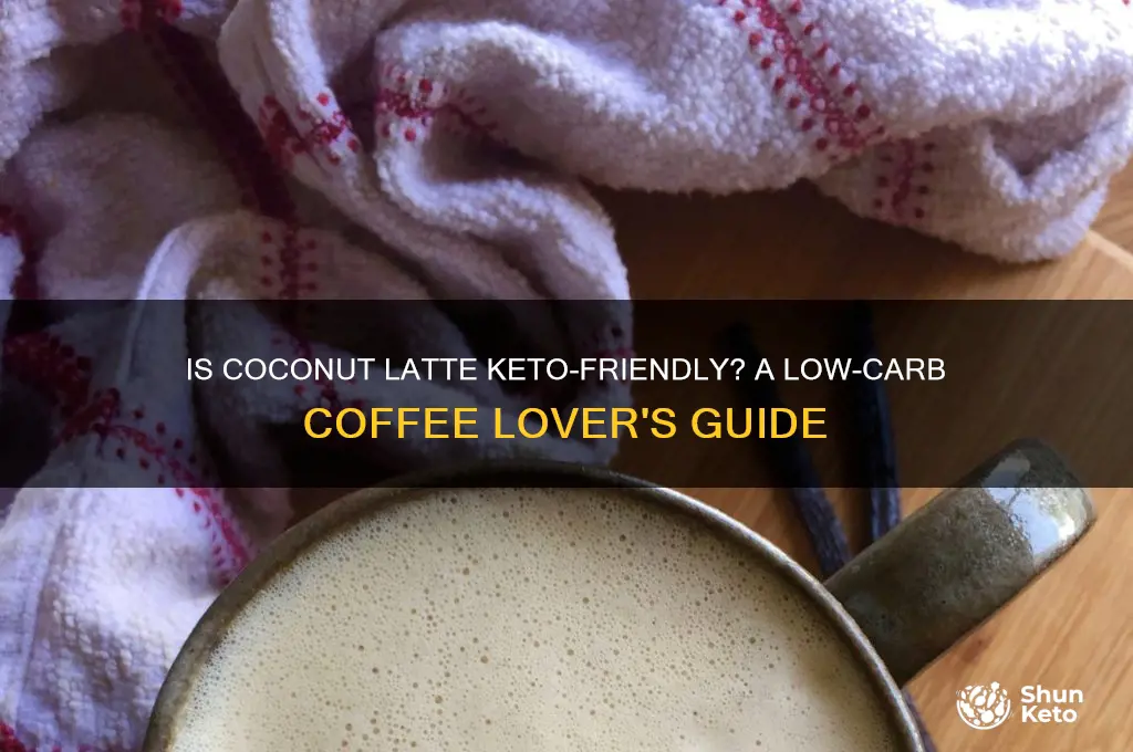 can you have coconut latte on keto