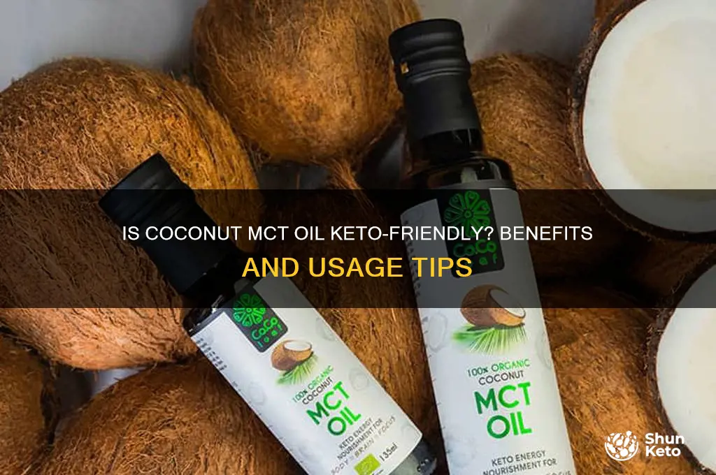 can you have coconut mct oil on keto