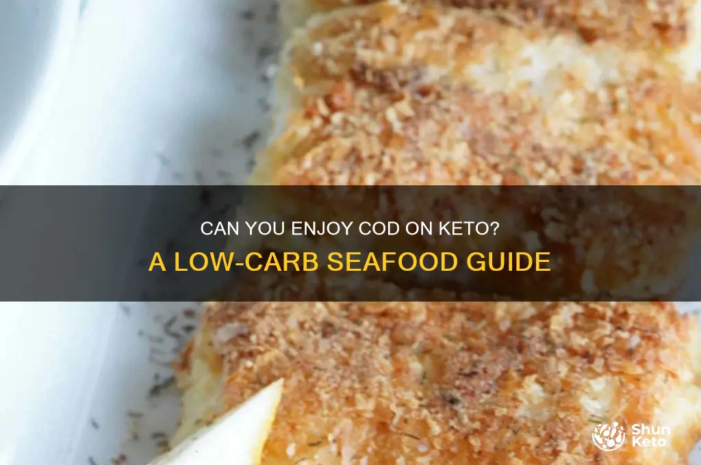 can you have cod on keto