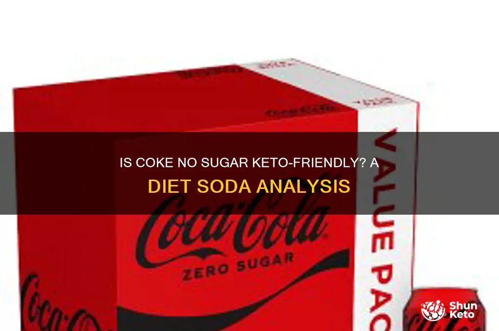 can you have coke no sugar on keto