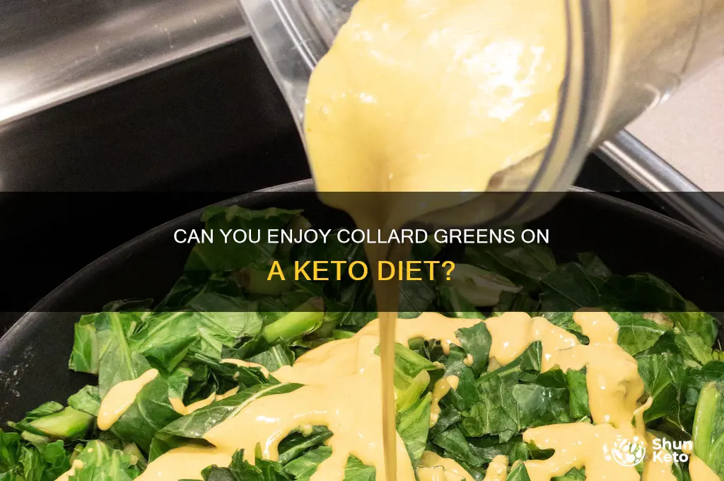 can you have collard greens on keto
