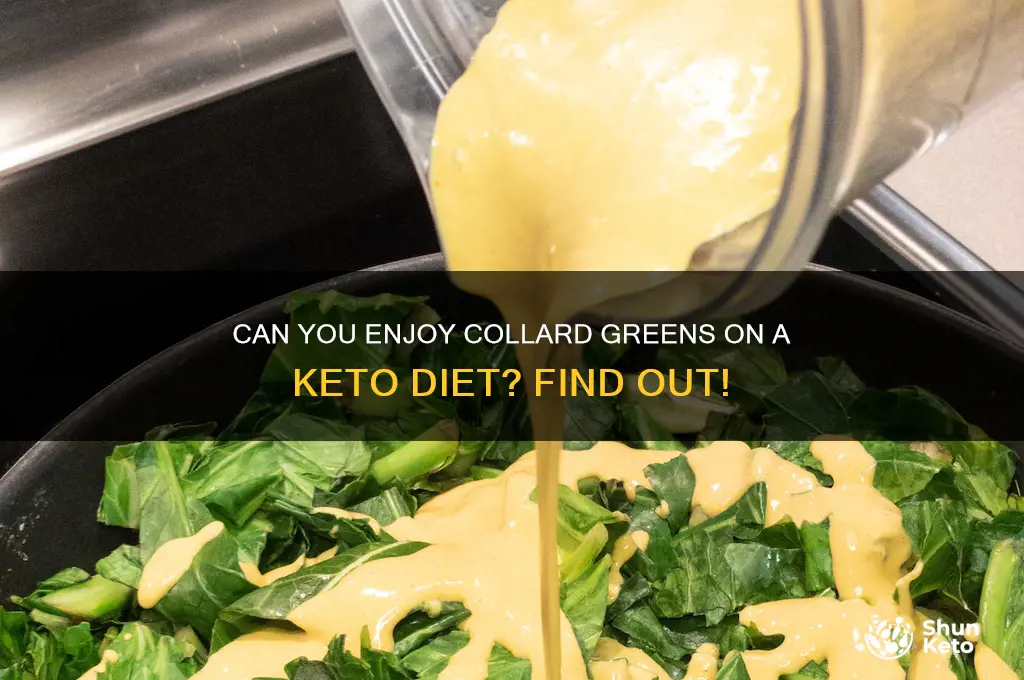 can you have collards on keto