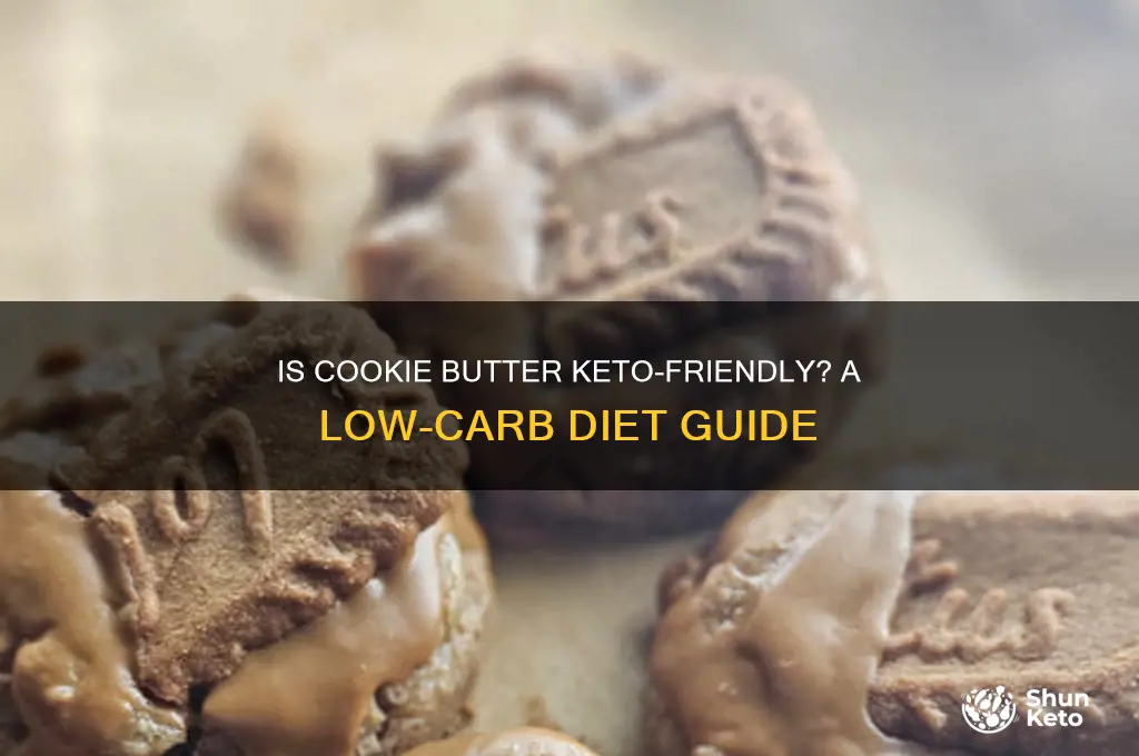 can you have cookie butter on keto