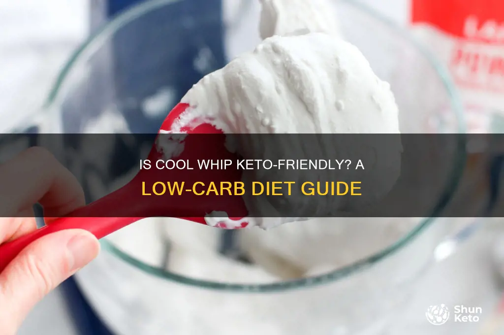 can you have cool whip on a keto diet