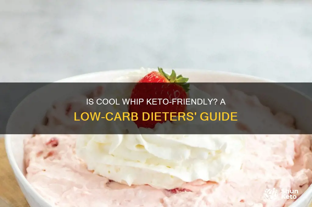 can you have cool whip on keto