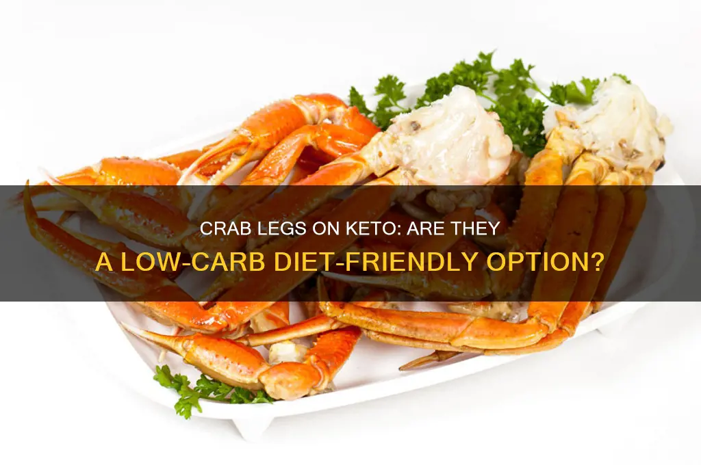can you have crab legs on keto diet