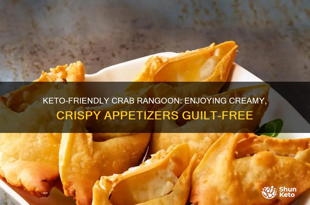 can you have crab rangoons on a keto