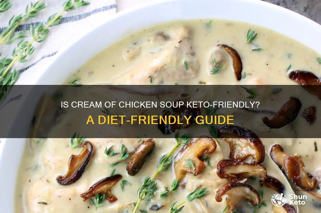 can you have cream of chicken on keto