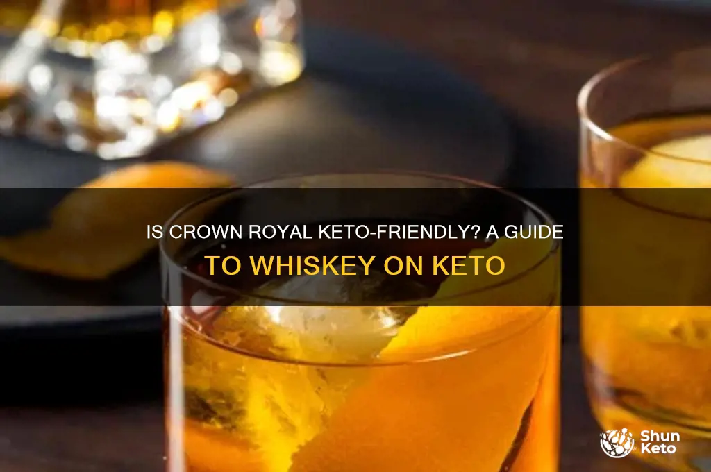can you have crown royal on keto